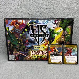 VS System 2PCG Marvel Monsters Unleashed Limited Edition 569 Cards INCOMPLETE